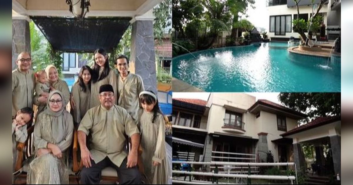 10 Potret Rumah Rano Karno, Luas Banget dan Dibangun di Lokasi Syuting 'SI DOEL ANAK SEKOLAHAN