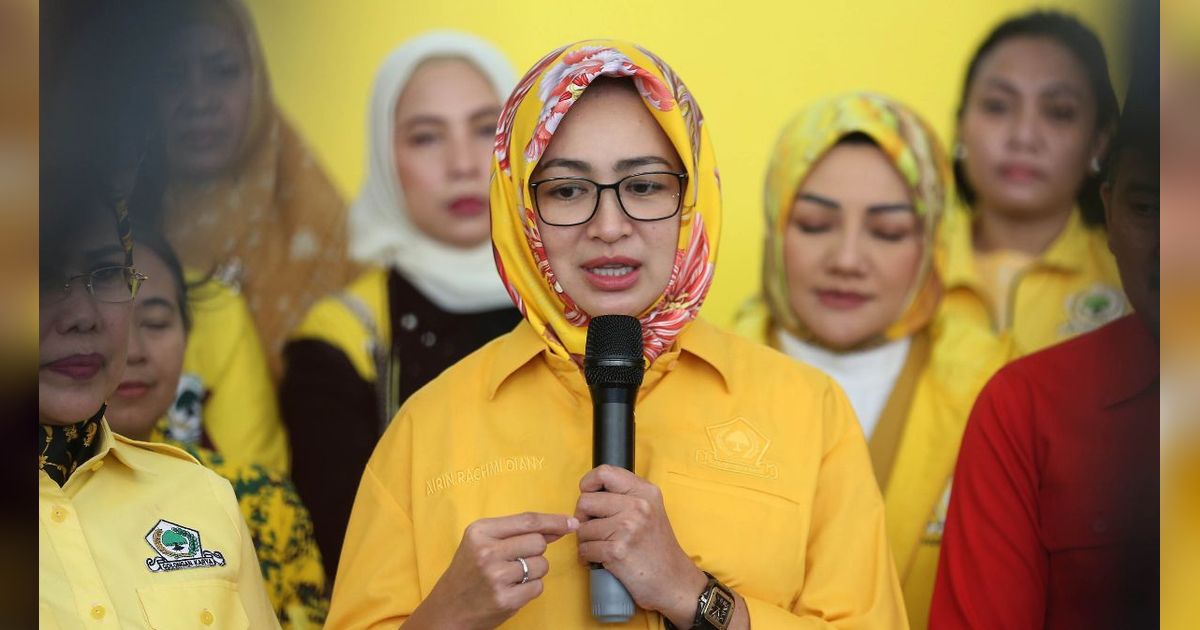 Airin Usai Diusung PDIP, Bicara Internal Golkar: Lagi Pada Gitu Laah