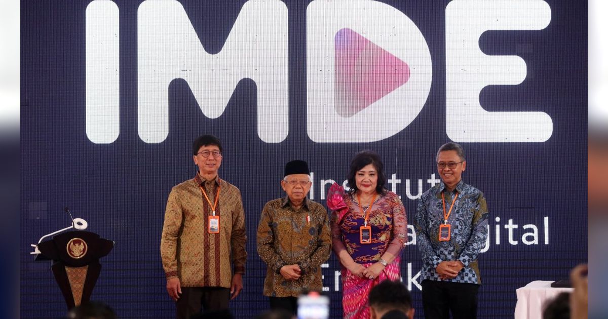 FOTO: Momen Wapres Ma'ruf Amin Resmikan Gedung Baru ATVI-IMDE