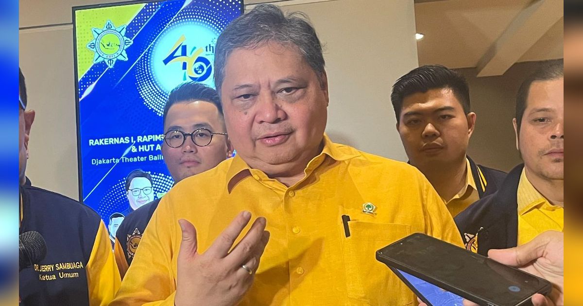 Ketum Golkar Airlangga Bocorkan Cagub Jakarta Didukung KIM Plus