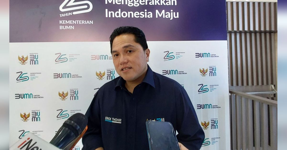 Erick Thohir: Aset BUMN Naik dari Rp8.312 Triliun Jadi Rp10.402 Triliun