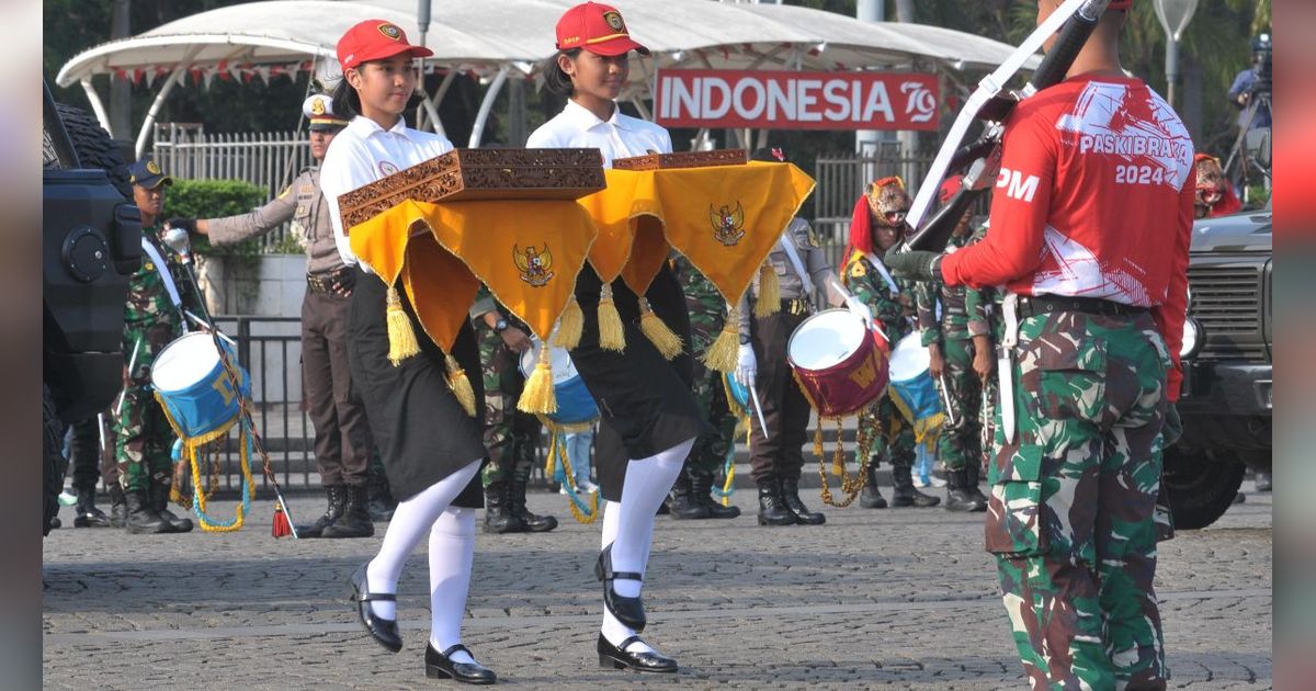 FOTO: Ini Rute Kirab Pengembalian Bendera Merah Putih dan Teks Proklamasi ke Monas yang Digelar Besok