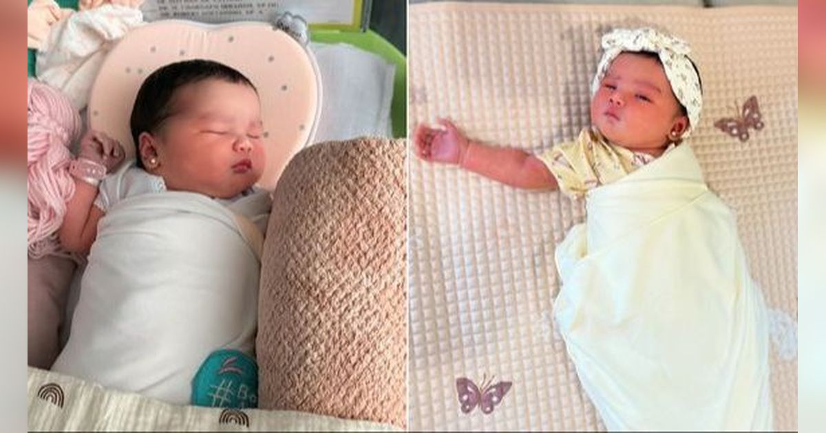 Cantik dan Menggemaskan, Potret Baby Zeya ANak Tengku Dewi dan Andrew Andika yang Curi Perhatian