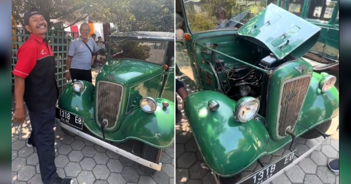 Kondisinya Masih Bagus dan Elegan, Potret Mobil Tahun 1938 Ini Curi Perhatian