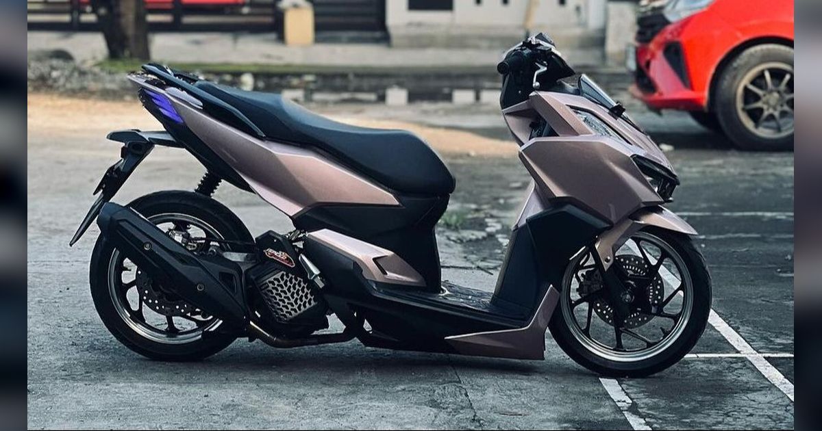 Modifikasi Honda Vario 160 Murah Meriah untuk Pelajar, Cocok untuk Sunmori