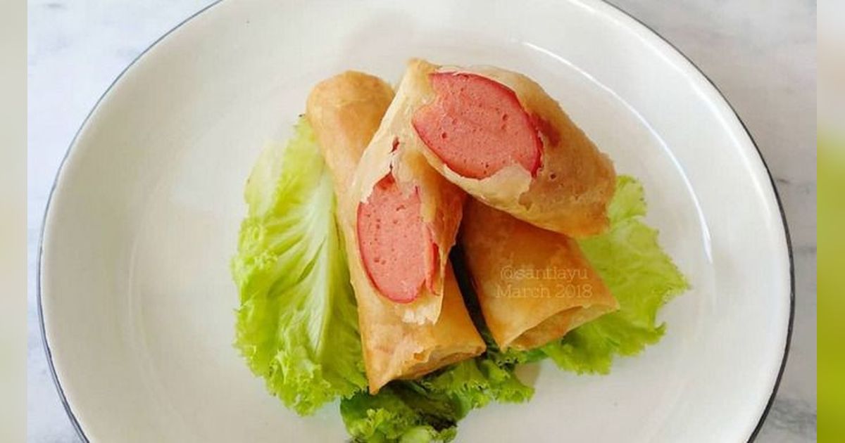 5 Resep Olahan Kulit Lumpia dengan Berbagai Kreasi, Bisa Jadi Ide Bekal Anak di Sekolah