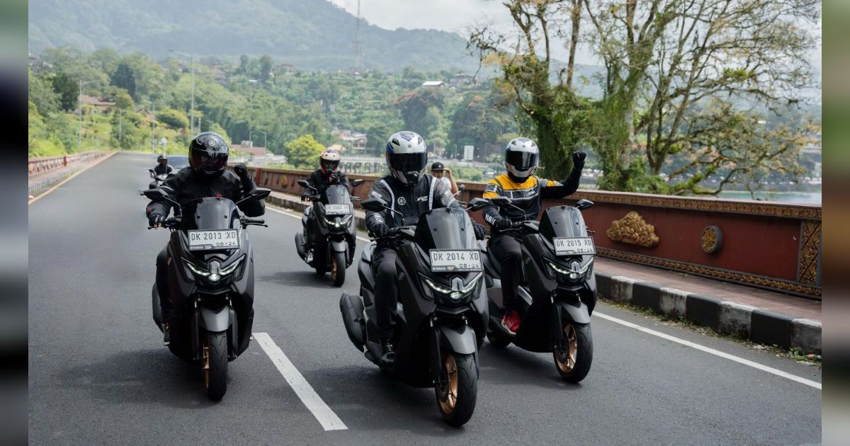 NMAX Turbo Nyenengin Banget, Tenaganya Nggak Abis-abis!