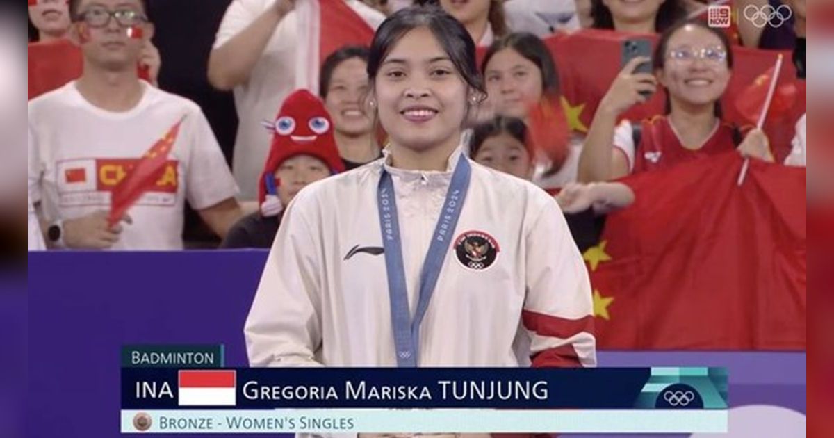 8 Potret Gregoria Mariska, Pebulu Tangkis yang Beri Medali Pertama untuk Indonesia di Olimpiade Paris 2024