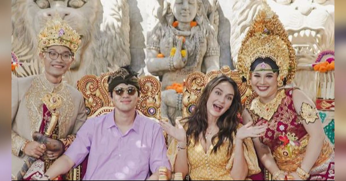 Penampilan Luna Maya di Pernikahan Adik Maxime Bouttier Curi Perhatian