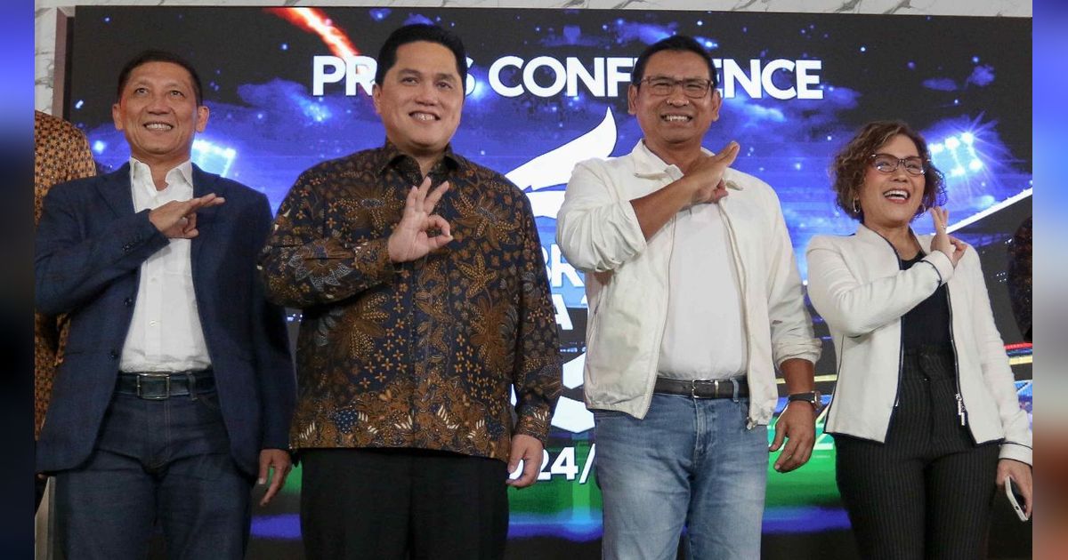 FOTO: BRI Kembali Jadi Sponsor Utama Liga 1, EMTEK Siap Siarkan 306 Pertandingan Musim 2024/2025