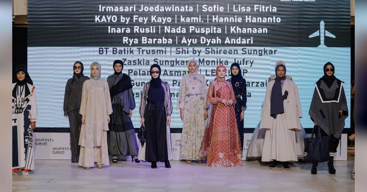MUFFEST+ 2024 Siap Tonjolkan Modest Fashion Indonesia ke Pasar Global