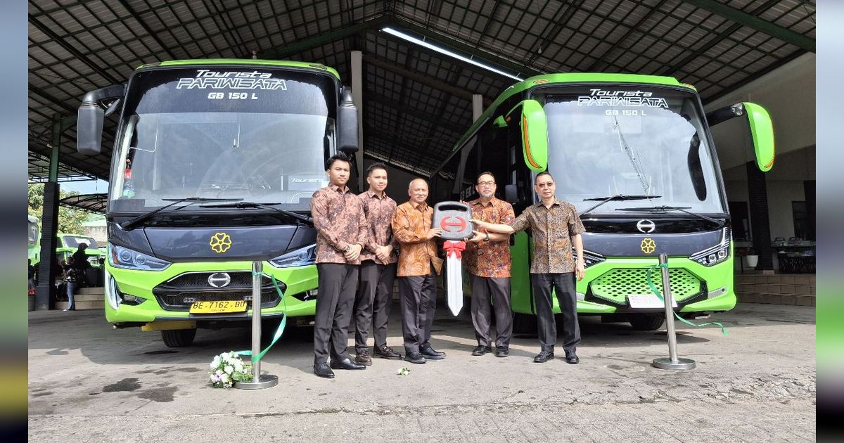 Armada Terbaru PO Puspa Jaya Tampil Gagah dengan Basis Hino GB 150 L