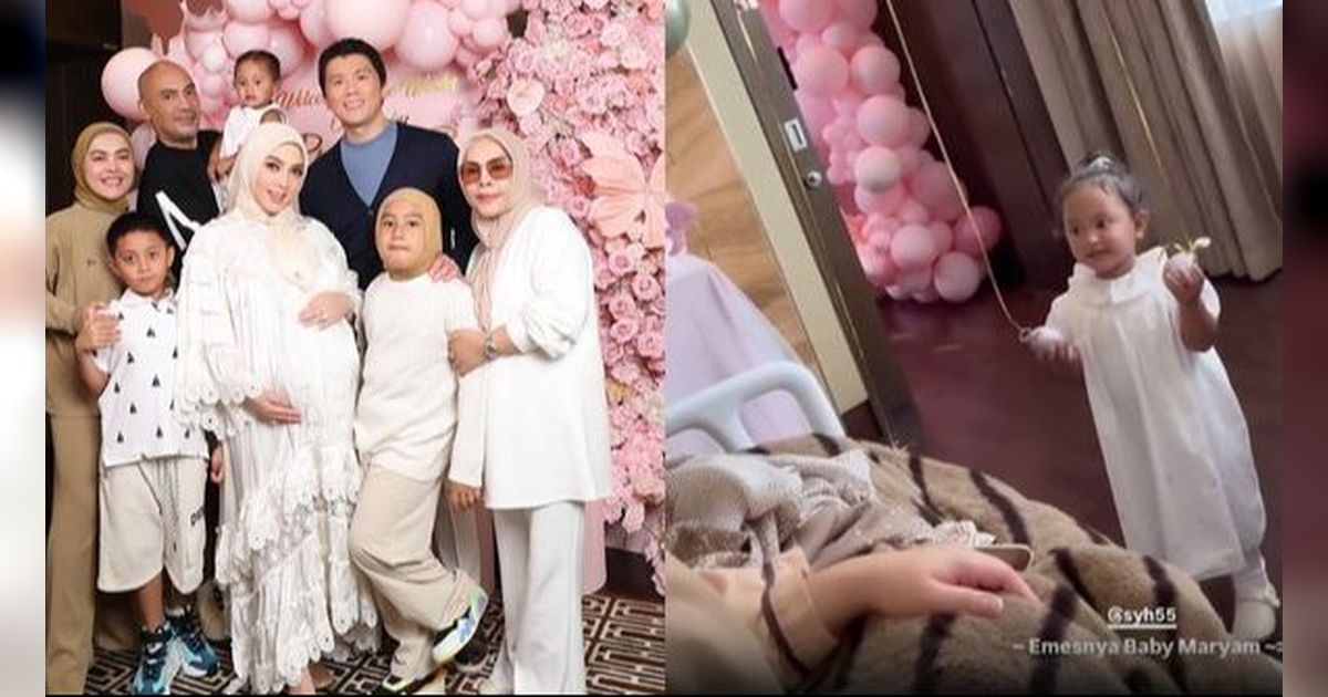 Kakak Ratu Disayang Uncle Reino Barack Banget, Berikut Potret 3 Keponakan Dampingi Syahrini Melahirkan di Singapore