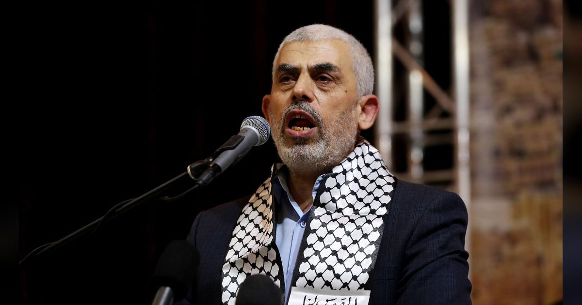 Sosok Yahya Sinwar, Pemimpin Baru Hamas Dijuluki 'Dead Man Walking' oleh Israel