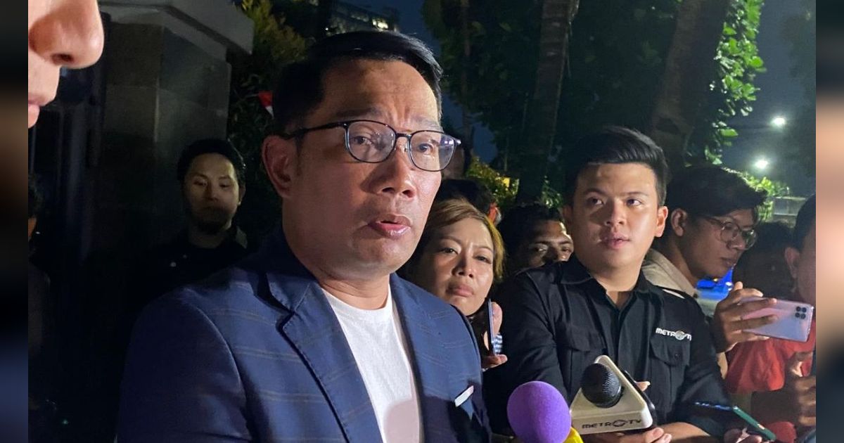 Diminta Maju Pilgub Jakarta, Ridwan Kamil Janji Cinta The Jak dan Persija