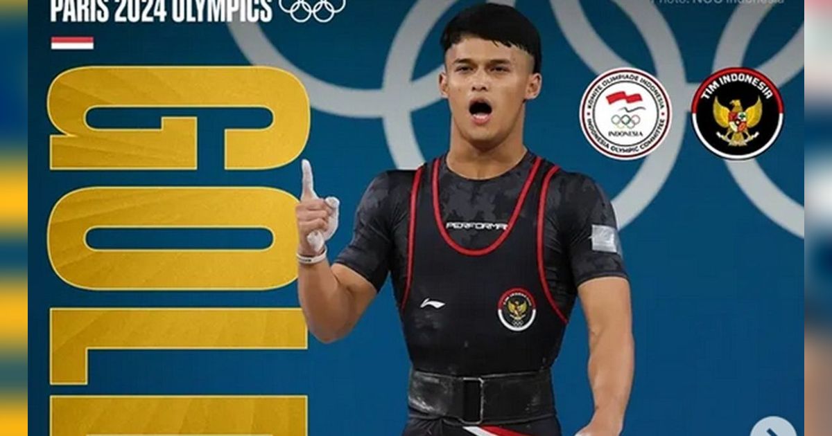 8 Potret Rizki Juniansyah, Peraih Medali Emas di Olimpiade Paris Suka Minum Air Bekas Cuci Kaki Ibu