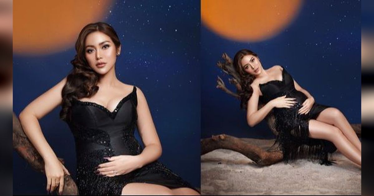 Tubuhnya yang Berisi Namun Tetap Indah Ramai Dipuji, Berikut 8 Potret Maternity Shoot Jessica Iskandar