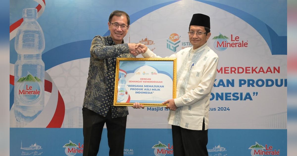 Gandeng Masjid Istiqlal, Le Minerale Berangkatkan Umroh hingga Beri Dana Beasiswa ke Marbot