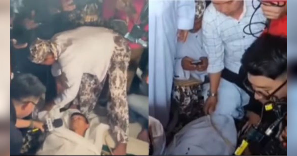 Detik-Detik Saka Tatal Lakukan Ritual Sumpah Pocong, Ramai Disaksikan Warga