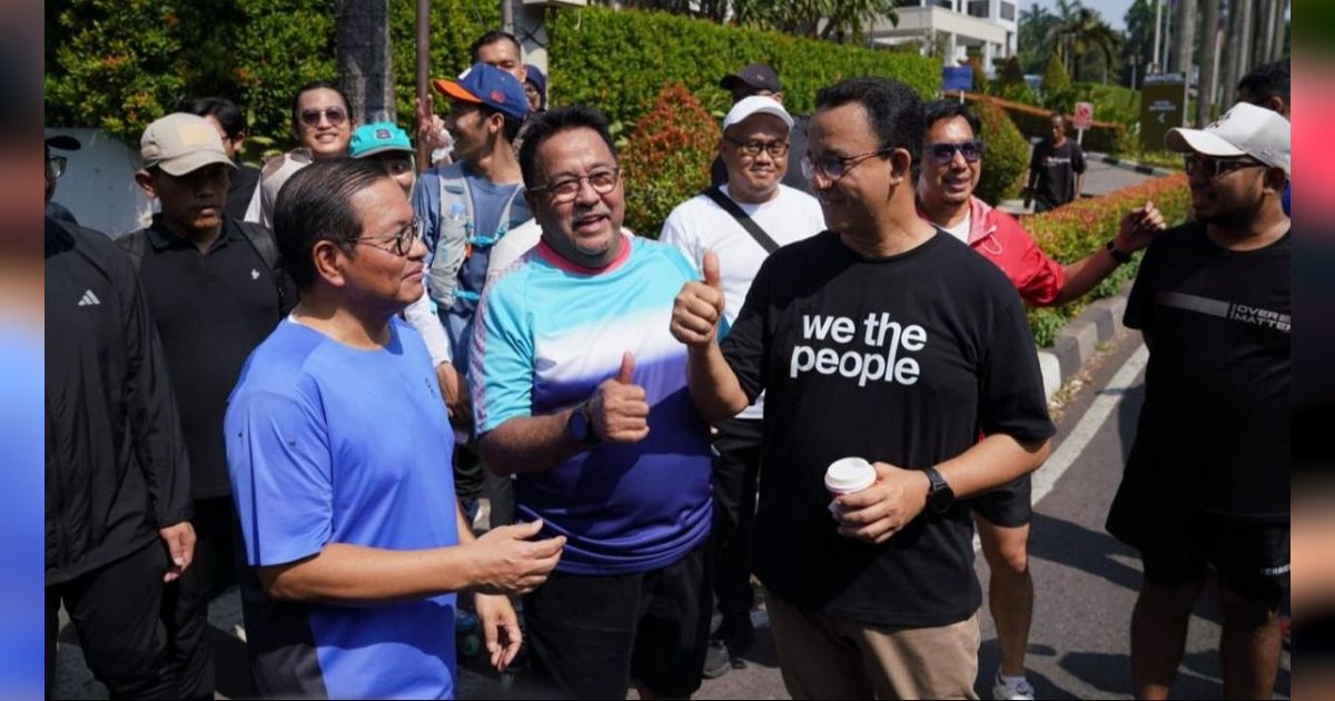 FOTO: Jempol dan Jabat Tangan, Sinyal Anies Baswedan Dukung Pramono-Rano di Pilkada Jakarta 2024