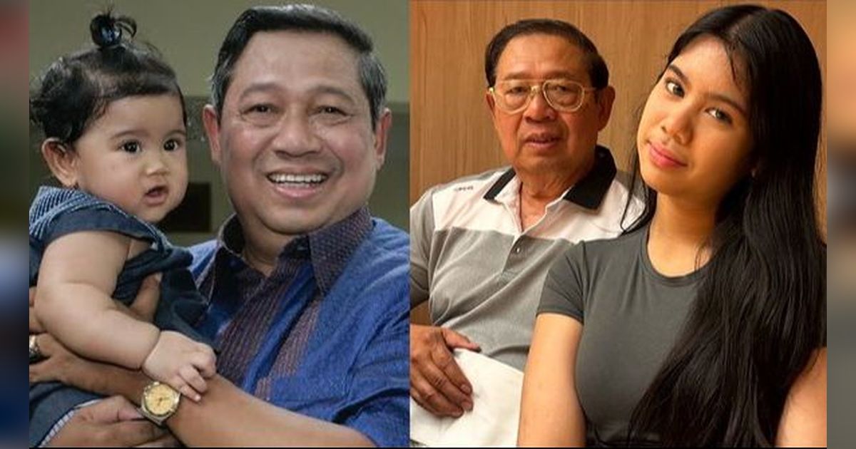 Surat Buat Sang Kakek Bikin Terharu, Ini Potret Transformasi Aira Yudhoyono Bersama Pak SBY dari Digendong Sampai Liburan Bersama