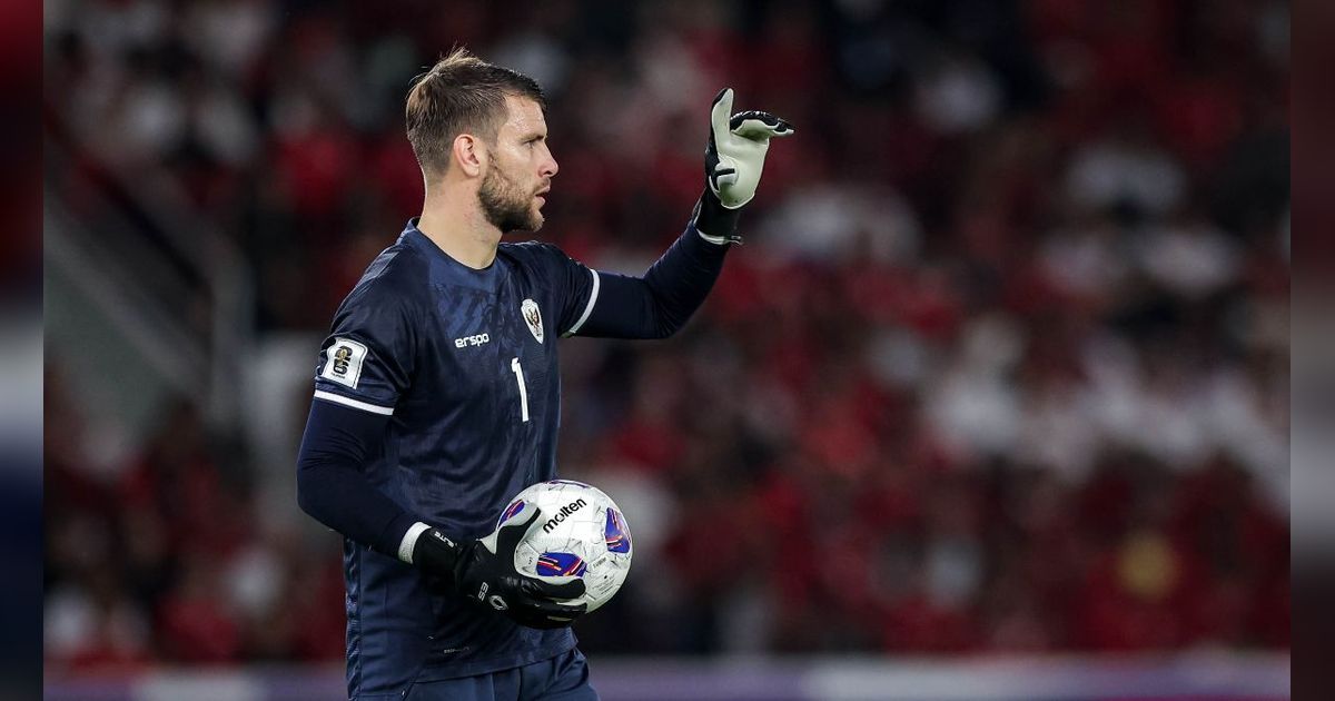 FOTO: Aksi Heroik Maarten Paes Berkali-kali Selamatkan Gawang Timnas Indonesia dari Gempuran Australia