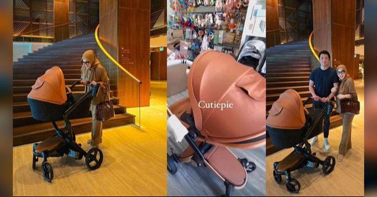 Syahrini Pilih Stroller Mewah untuk Baby R, Mirip dengan Milik Erina Gudono, Harganya Fantastis!