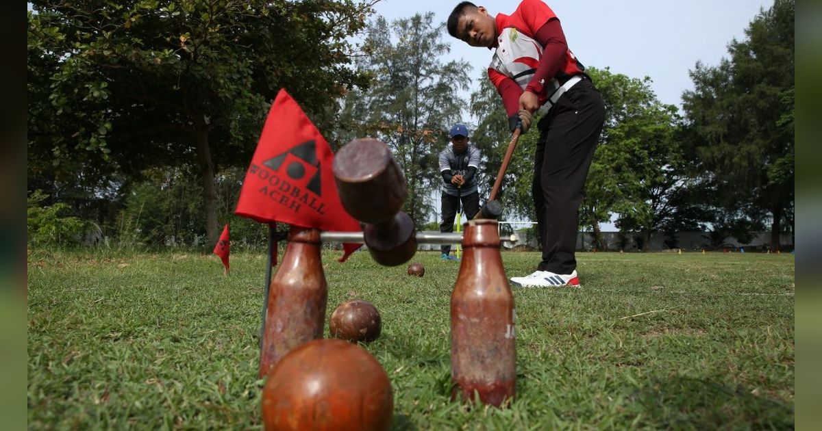 FOTO: Mengenal Woodball, Olahraga Asal Taiwan yang Pertama Kalinya Resmi Dipertandingkan di PON XXI Aceh-Sumut 2024