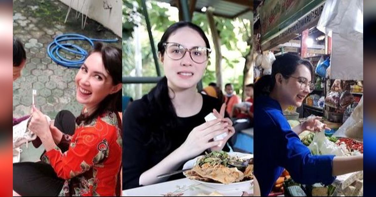 9 Potret Keseharian Arumi Bachsin yang 'Emak-Emak Indonesia' Banget, Ikut Arisan Hingga Belanja ke Pasar Tradisional