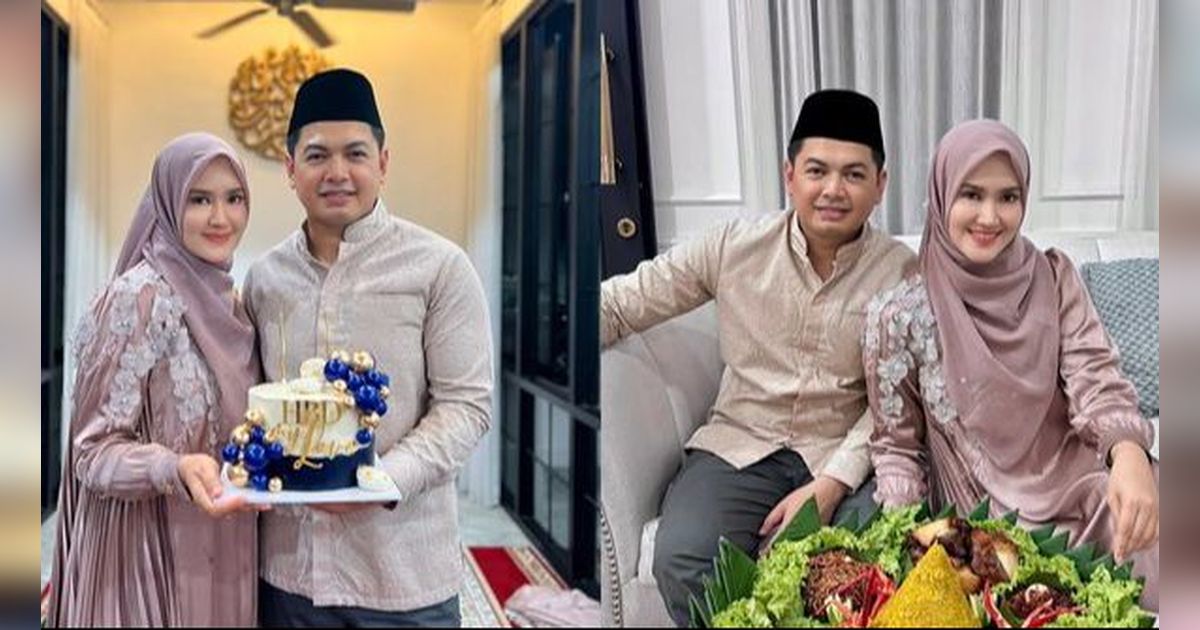 Rayakan Ulang Tahun ke-40, Tommy Kurniawan Dapat Kue Spesial dan Ucapan Manis dari Istri