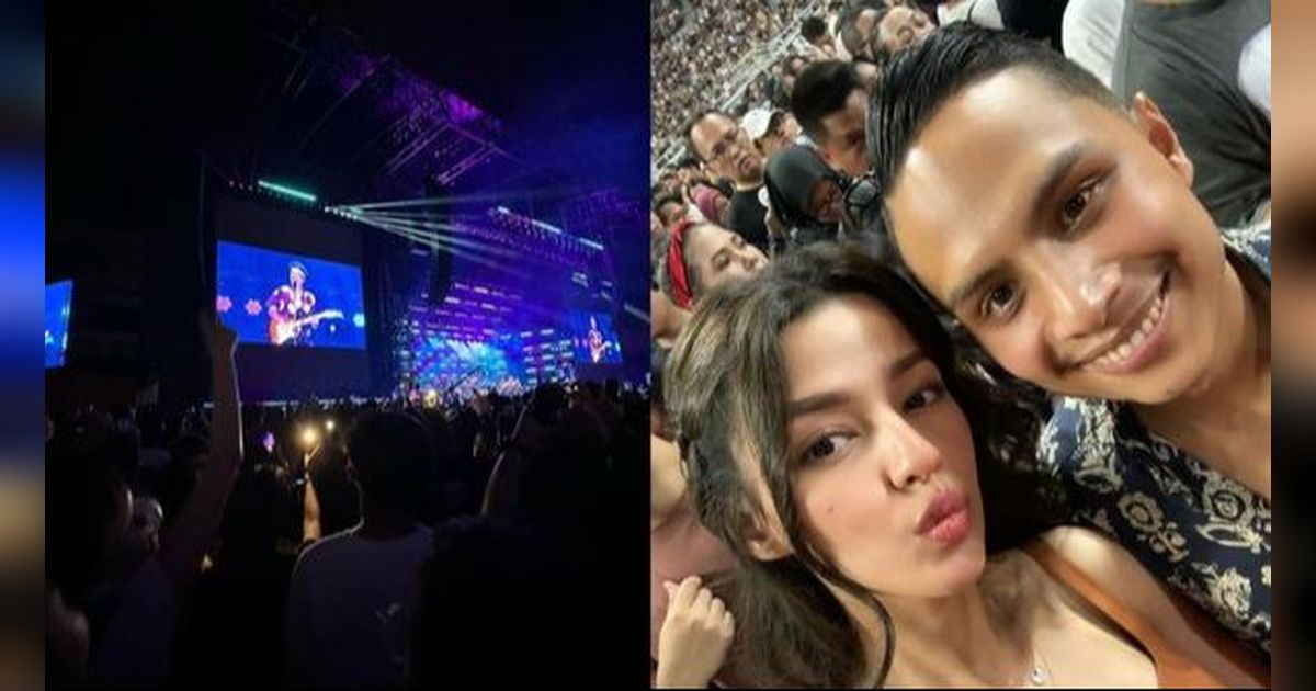 8 Potret Susan Sameh dan Khalid Atamimi, Romantis Pasca Nikah Nonton Konser Bruno Mars Bersama