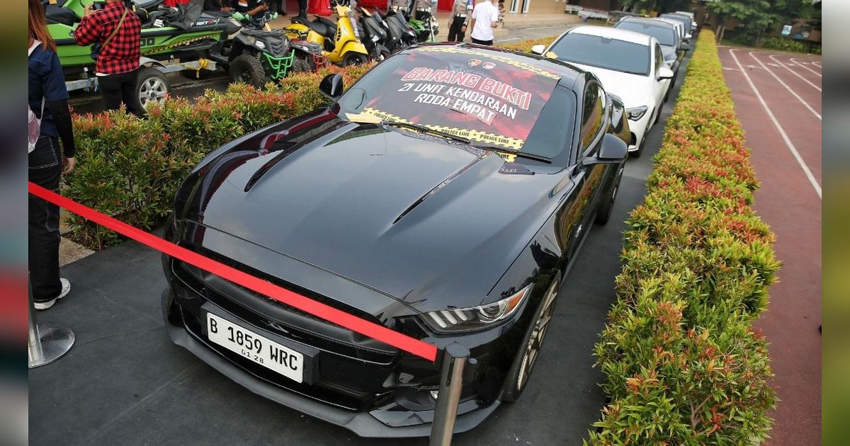 FOTO: Penampakan Aset Bos Narkoba Kelas Kakap HS Senilai Rp221 Miliar, Dari Mustang, Rubicon, ATV hingga Jet Ski