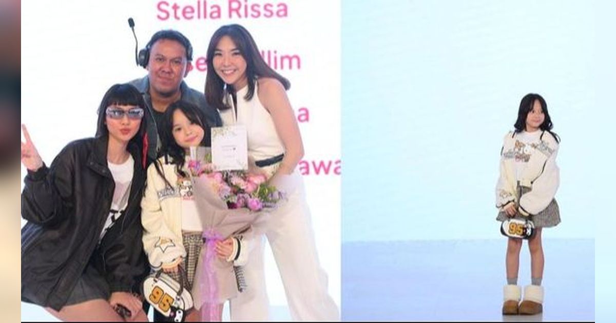 8 Momen Menggemaskan Gempi Saat Catwalk di Acara Fashion Pertama