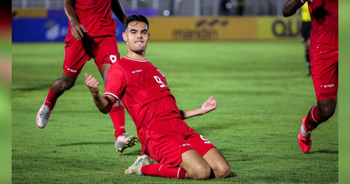 FOTO: Menyala! Timnas Indonesia Libas Maladewa 4-0 di Kualifikasi Piala Asia U-20 2025