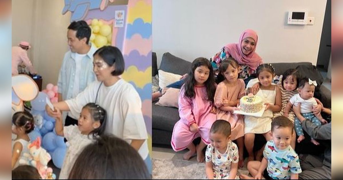 Potret Meriah Ulang Tahun Ansara, Keponakan Nagita Slavina, Baby Lily Curi Perhatian!