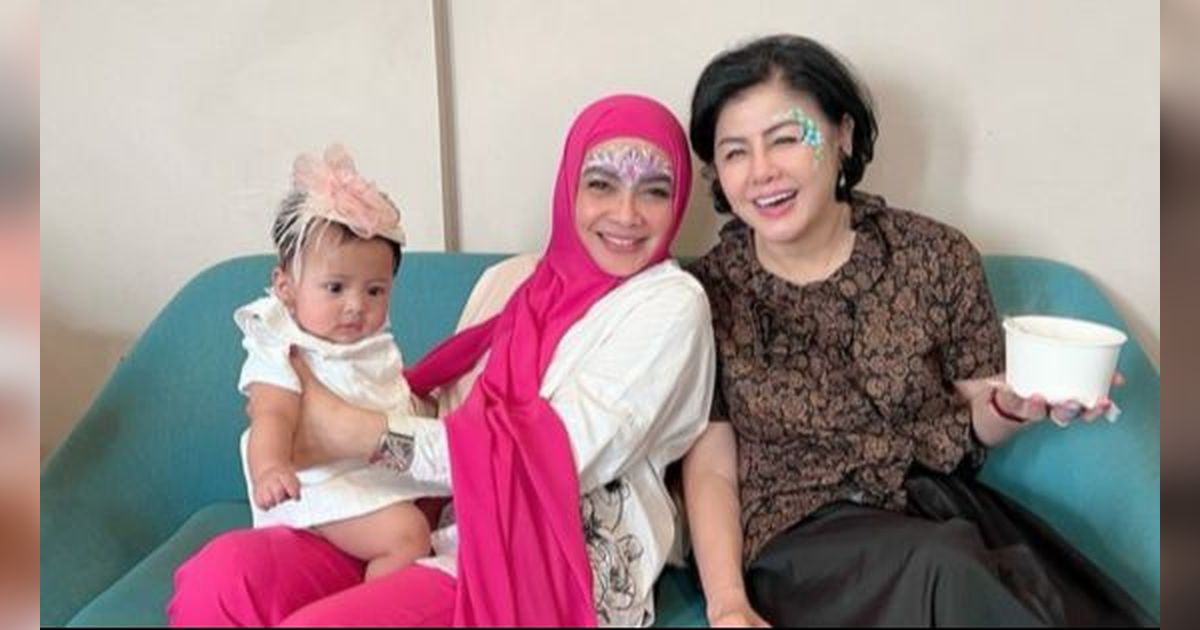 Hadirnya Baby Lily Jadi Sorotan, 8 Foto Ulang Tahun Ansara Keponakan Nagita Slavina