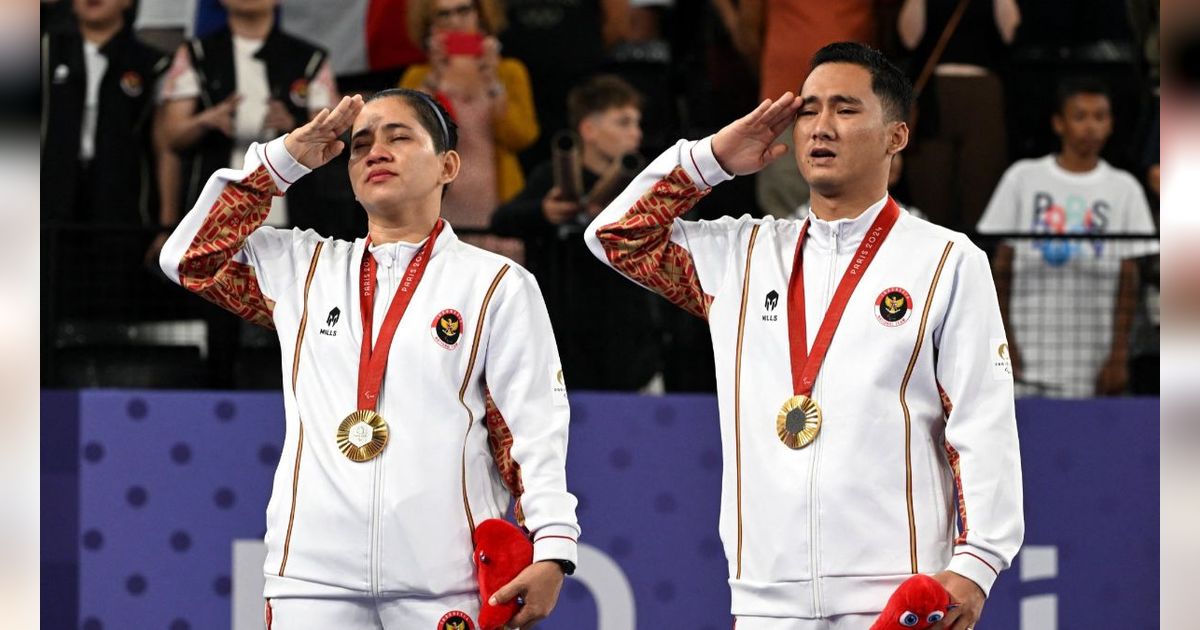 FOTO: Membanggakan! Ini Momen Indonesia Panen Medali Paralimpiade Paris 2024 Lewat Cabor Bulutangkis