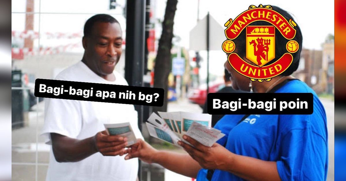 FOTO: Bikin Ngakak! Ini Sederet Meme Kocak Manchester United Usai Dibantai Tottenham Hotspur