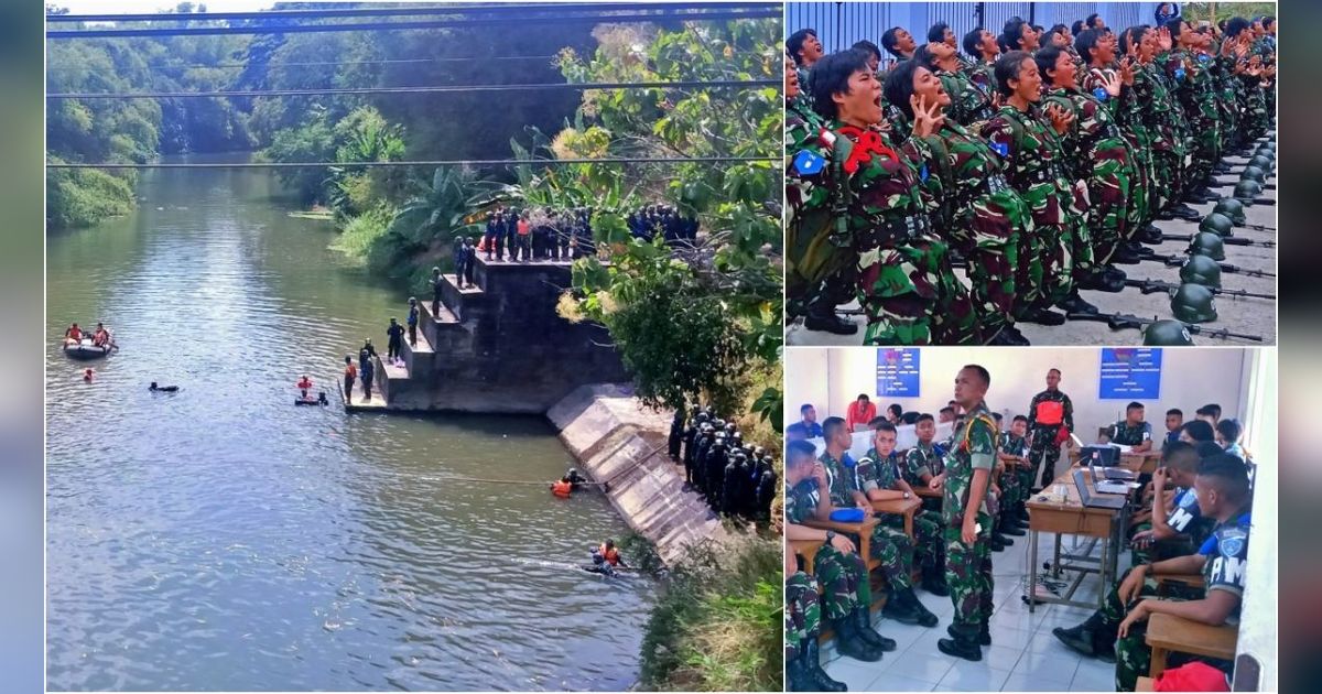 FOTO: Menengok Latihan Calon Prajurit TNI AU di Skadik Lanud Adi Soemarmo: Dari Nyebur ke Sungai sampai Diajari Ilmu AI