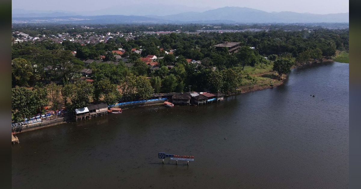 FOTO: Menikmati Wisata Murah Meriah di Situ Tunggilis Bogor