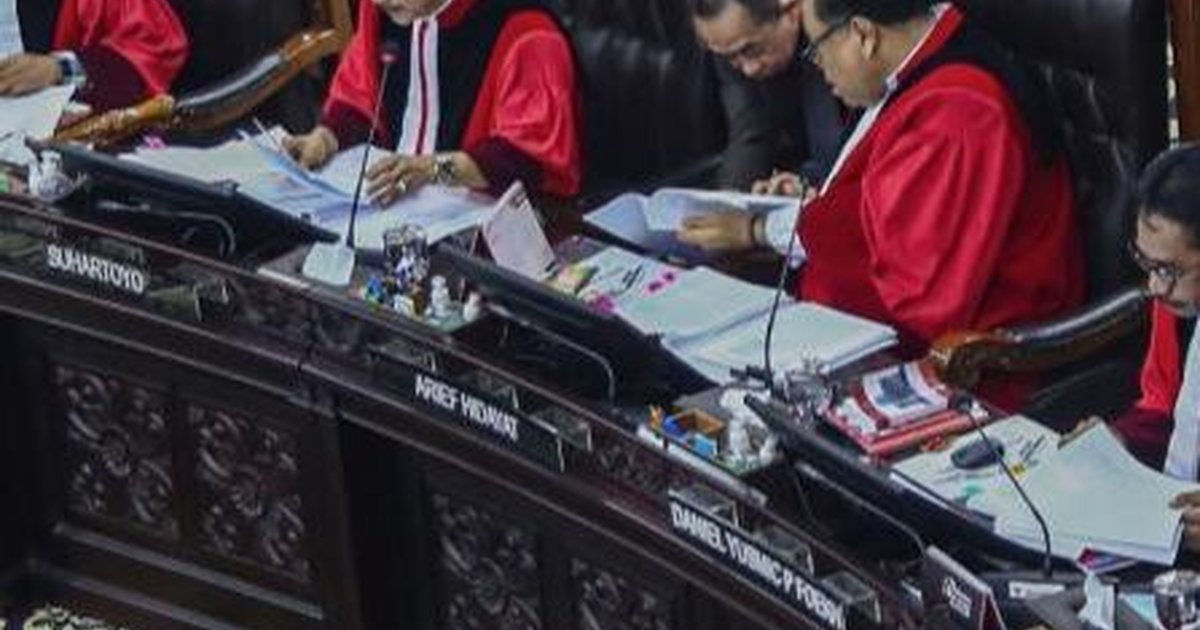 MK Tolak Seluruh Gugatan Sengketa Pilpres 2024 Dari Anies-Cak Imin