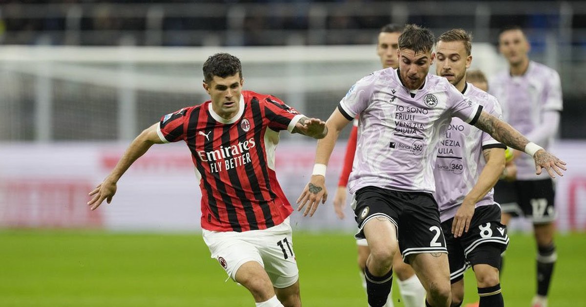 Prediksi Udinese vs AC Milan pada 12 April di Liga Italia