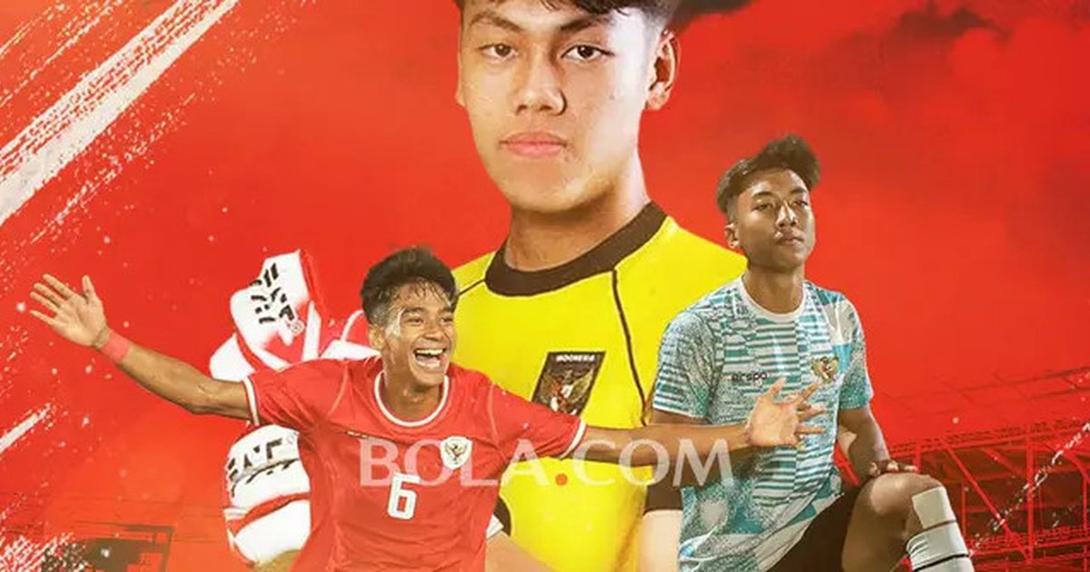 3 Pemain Timnas Indonesia U-17 dengan Statistik Gemilang selama Fase Grup Piala Asia U-17 2025
