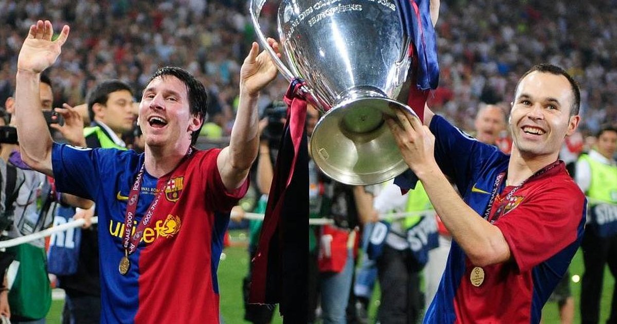 Andres Iniesta Ungkap Sebuah Rahasia saat Final Liga Champions 2009