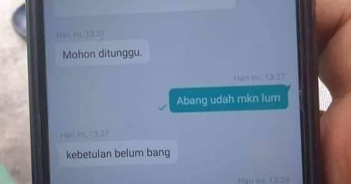 10 Potret Chat Antara Customer Dan Driver Ojol Yang Romantis Abis