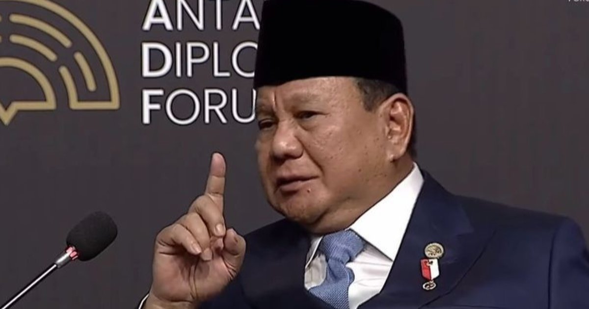 Prabowo: Indonesia Ingin Jadi Jembatan Perang Tarif Amerika Serikat-China