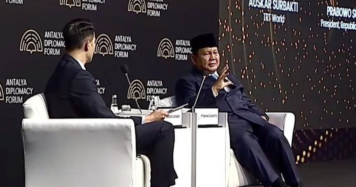 Prabowo Kritik Sikap 'Diam' Negara Barat Terhadap Konflik di Palestina