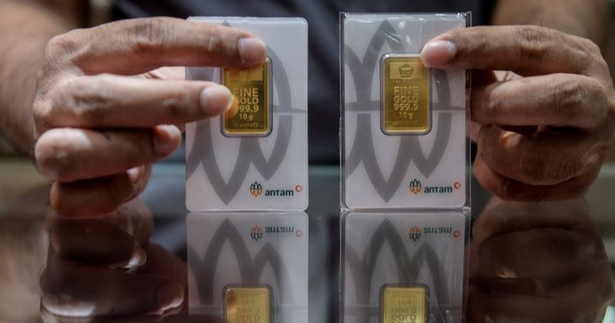 Harga Emas Hari Ini 14 April 2025: Antam Stabil, UBS Naik Rp29.000 per Gram