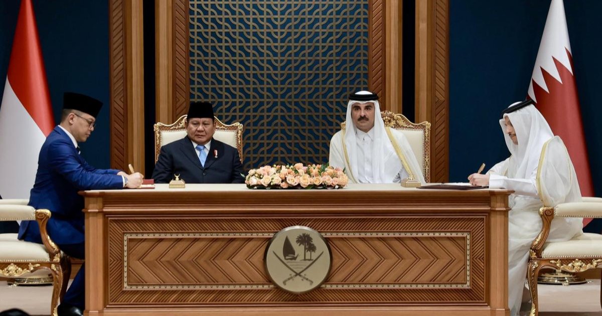 VIDEO: Prabowo Bawa Kabar Baik, Qatar Sepakat Investasi 2 Miliar Dolar Amerika di Danantara