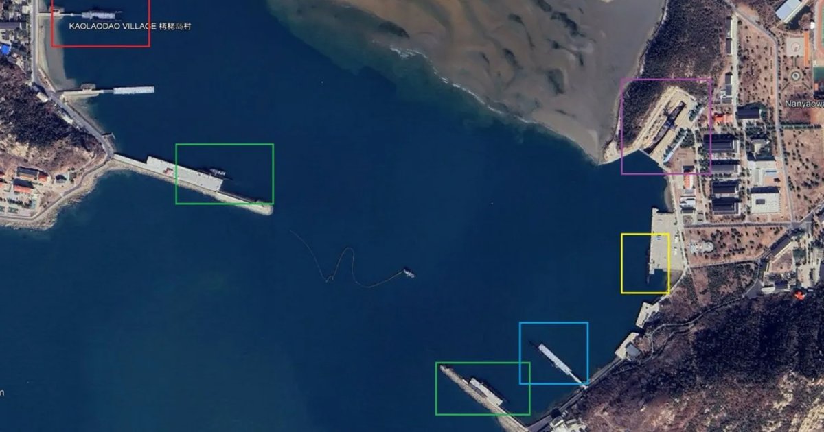 China Punya Pangkalan Militer Rahasia yang Sembunyikan 6 Kapal Selam Nuklir, Terungkap Lewat Google Earth